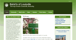 Desktop Screenshot of louisvillebahai.org